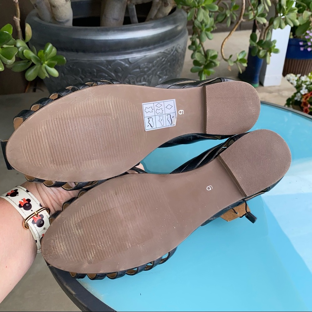 New crevo Sidney Huaracha black sandals - Picture 6 of 6